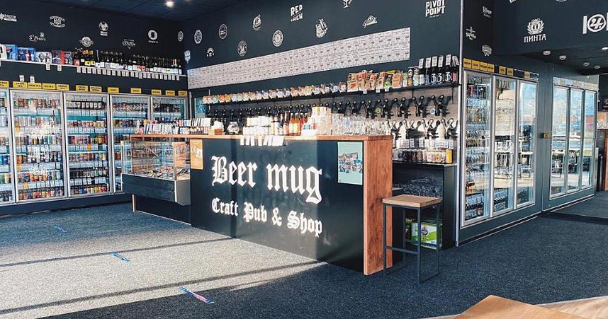 Франшиза сети «Beer Mug» — магазин-бар крафтового и импортного пива