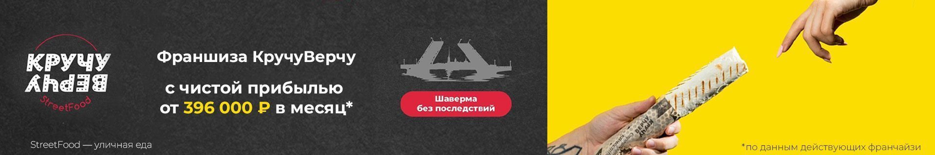 Франшиза шавермы «КручуВерчу» Франшиза шавермы «КручуВерчу»